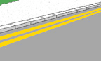 Road marking: Parking prohibited at all times