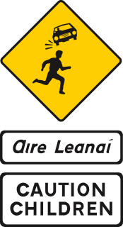 Driving theory illustration: What do these signs together mean